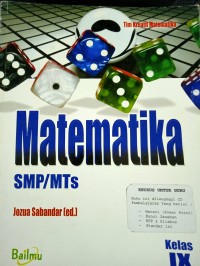 Matematika SMP/MTs Kelas IX ( Khusus untuk Guru )