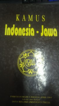 Kamus Indonesia - Jawa