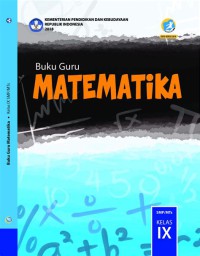 Buku Guru Matematika SMP/MTS Kelas IX