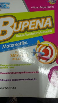 BUPENA ; buku penilaian matematika untuk SMP/MTs Kelas VII , Pendamping buku pemerintah