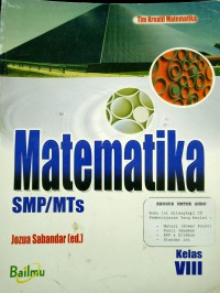 Matematika SMP/MTs Kelas VIII ( Khusus untuk Guru )