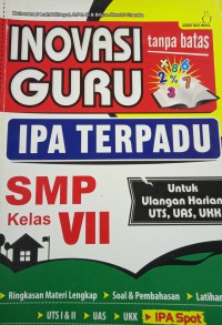 Inovasi Gurtu Tanpa Batas IPA Terpadu SMP/MTs Kelas VII untuk Ulangan harian