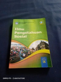 Ilmu Pengetahuan Sosial SMP/MTS kelas IX edisi revisi 2018