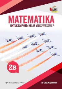 Matematika Untuk SMP/MTs Kelas VIII semester 2 2B kurikulum 2013