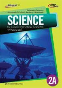 Science for Junior High School Grade VIII 1 frist semester 2A