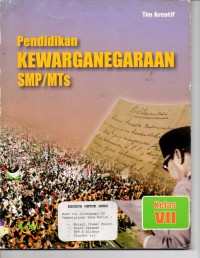 Image of Pendidikan kewarganegaraan SMP/MTS kelas VII